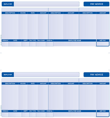 sage payslips blue